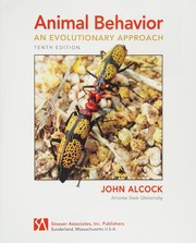 Cover of: Animal behavior: an evolutionary approach