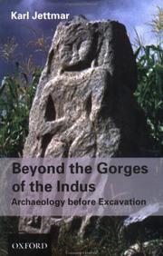 Cover of: Beyond the gorges of the Indus: archaeology before excavation