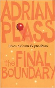 Cover of: The final boundary: short stories and parables