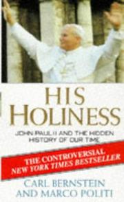 Cover of: His Holiness by Carl Bernstein, Marco Politi