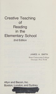 Cover of: Creative teaching of reading in the elementary school