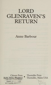 Cover of: Lord Glenraven's Return
