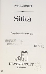 Cover of: Sitka by Louis L'Amour