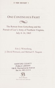 One continuous fight by Eric J. Wittenberg
