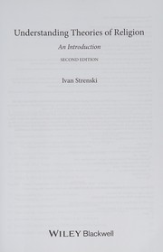 Cover of: Understanding theories of religion