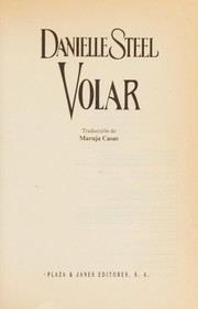 Cover of: Volar by Danielle Steel