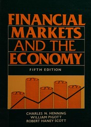 Cover of: Financial markets and the economy by Charles N. Henning