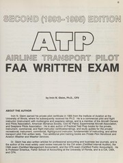 Cover of: Airline Transport Pilot FAA Written Exam