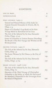 Cover of: The four voyages of Christopher Columbus: being his own log-book, letters and dispatches with connecting narrative drawn from the Life of the Admiral by his son Hernando Colon and other contemporary historians