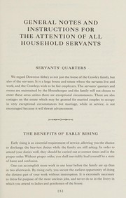 Cover of: Downton Abbey rules for household staff