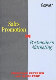 Sales promotion in postmodern marketing