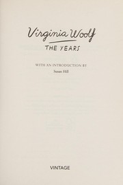 Cover of: Years by Virginia Woolf