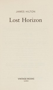 Cover of: Lost Horizon by James Hilton
