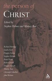 Cover of: The person of Christ