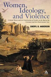 Women, ideology and violence by Cheryl B. Anderson