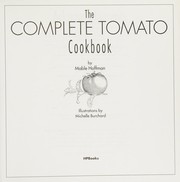 Cover of: The complete tomato cookbook