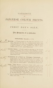 Cover of: Japanese colour prints