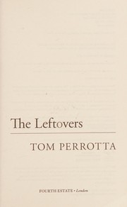 Cover of: The leftovers