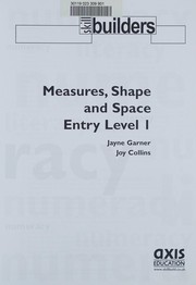 Cover of: Measures shape and space