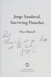 Jorge Sandoval, surviving Pinochet by Peter Bidwell