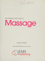 Cover of: An introductory guide to massage