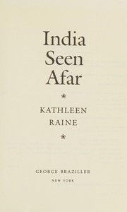 Cover of: India seen afar