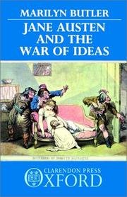 Jane Austen and the war of ideas by Marilyn Butler