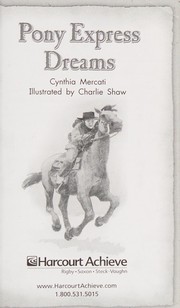 Cover of: Pony Express dreams