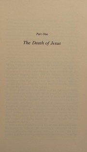 Cover of: The Death and Resurrection of Jesus (Theology of Jesus)