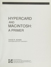 Cover of: Hypercard
