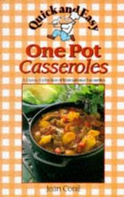 Cover of: One Pot Casseroles (Quick & Easy)