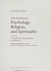 APA handbook of psychology, religion, and spirituality by Kenneth I. Pargament