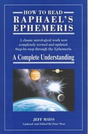 Cover of: How to Read Raphael's "Ephemeris"