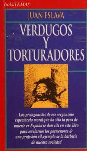 Cover of: Verdugos y torturadores