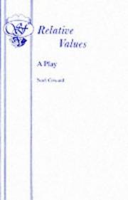 Cover of: Relative Values (Acting Edition) by Noel Coward