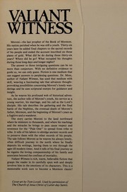 Cover of: Valiant witness: a novel of Moroni