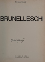Cover of: Brunelleschi