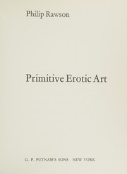 Cover of: Primitive erotic art