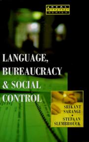 Language, bureaucracy and social control