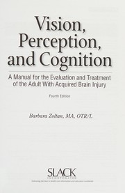 Cover of: Vision, perception, and cognition by Barbara Zoltan