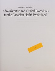 Administrative and clinical procedures for the Canadian health professional by Valerie D. Thompson
