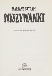 Cover of: Wyszywanki