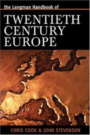 Longman handbook of twentieth-century Europe