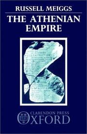 The Athenian empire by Russell Meiggs
