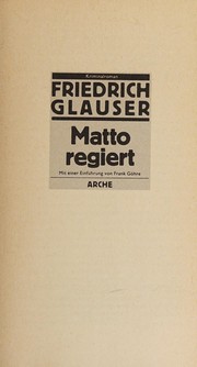 Cover of: Matto regiert