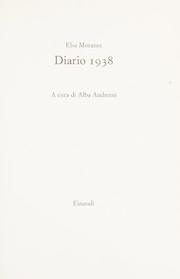 Cover of: Diario 1938