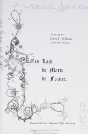 Cover of: Les lais de Marie de France. by Marie de France