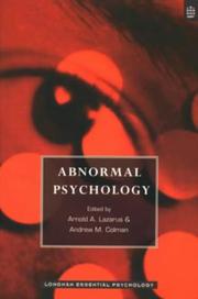 Abnormal psychology