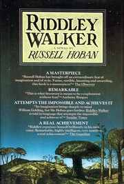 Cover of: Riddley Walker: a novel