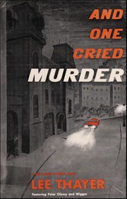 Cover of: And One Cried Murder